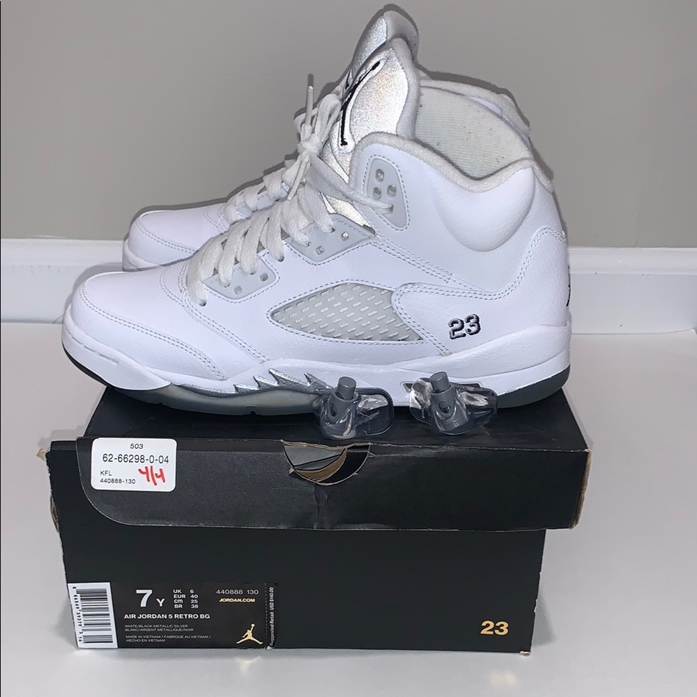 Air Jordan 5 Retro 2015 metallic Sneakers